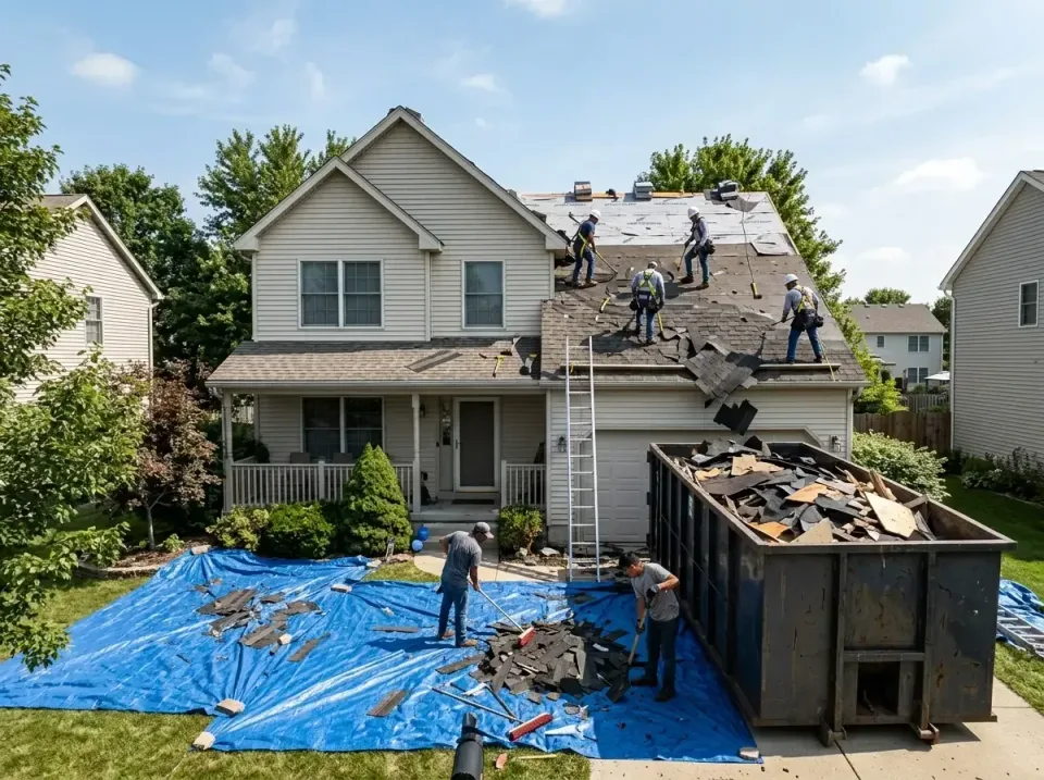 roof-replacement-debris-remova-004 — frequently asked questions, Cheapest Dumpster Rentals in Riverview, FL